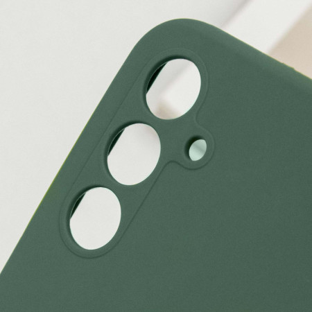 Чехол-силикон Silicone Lakshmi Full Camera Samsung S721B S24FE, (Зеленый / Cyprus Green)