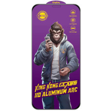 Захисне Скло 5D Anti-static Purple iPhone 14 Pro Max, чорний