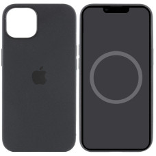 Чохол-силікон оригінал Full Soft Matte with MagSafe+Animation iPhone 15 Pro Max, Black