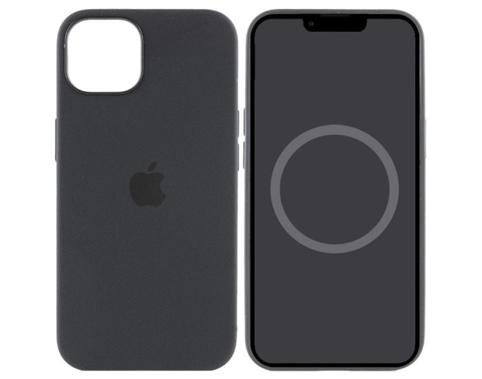 Чохол-силікон оригінал Full Soft Matte with MagSafe+Animation iPhone 15 Pro Max, Black