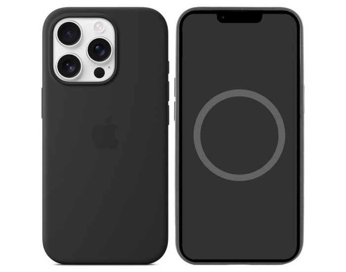 Чехол-силикон оригинал Full Soft Matte with MagSafe and Animation iPhone 16 Pro, Black