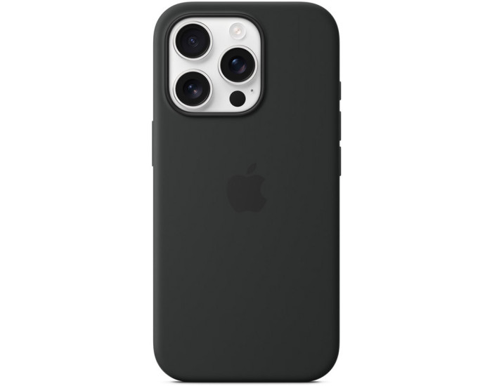 Чехол-силикон оригинал Full Soft Matte with MagSafe and Animation iPhone 16 Pro, Black