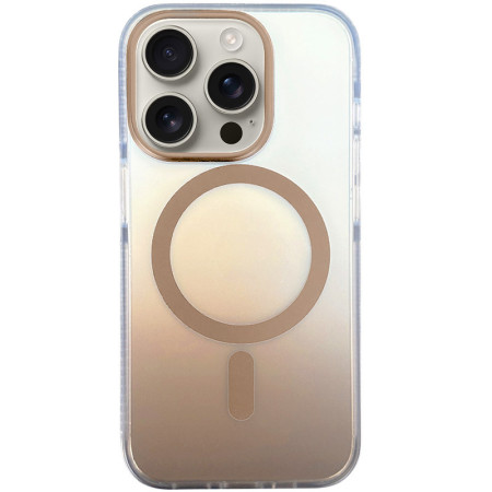 Чехол-силикон Shadow  iPhone 16 Pro Max (with MagSafe) Quicksand Gold