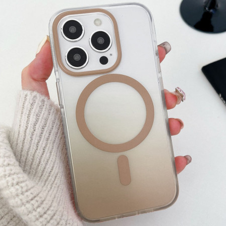 Чехол-силикон Shadow  iPhone 16 Pro Max (with MagSafe) Quicksand Gold
