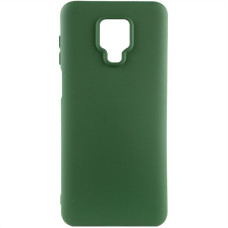 Чохол-силікон Cover Lakshmi Full Camera Xiaomi Redmi Note 9 Pro/Note 9S, (Зелений / Dark green)