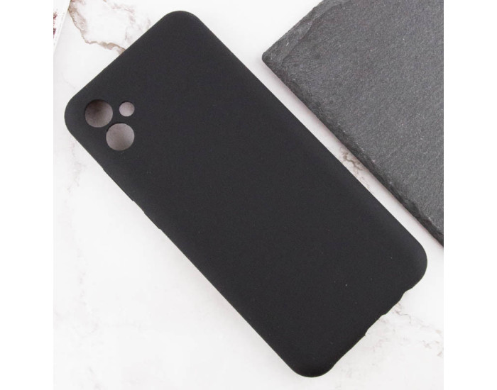 Чехол-силикон Cover Lakshmi Full Camera Samsung A055 A05 (Черный / Black)