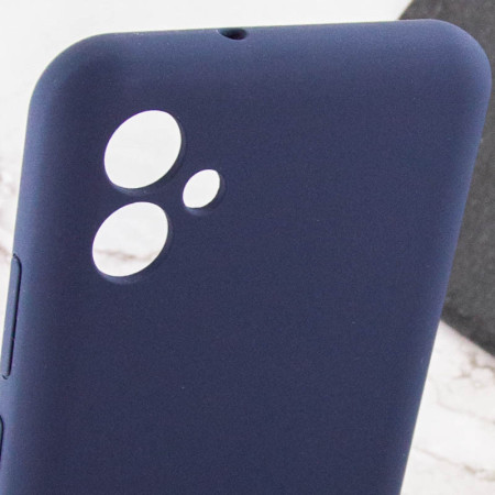 Чехол-силикон Cover Lakshmi Full Camera Samsung A055 A05 (Синий / Midnight Blue)