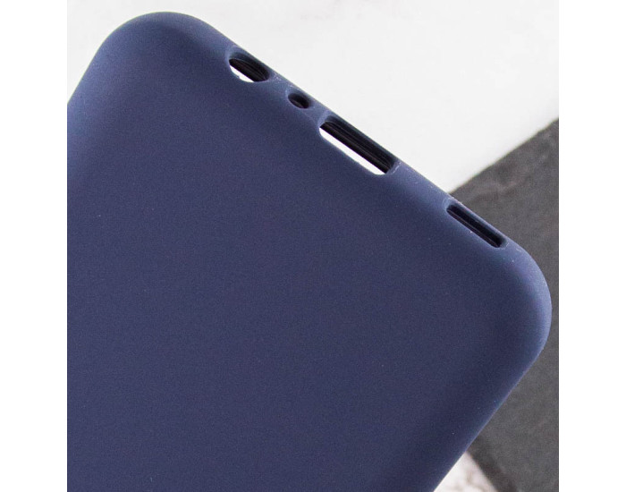 Чехол-силикон Lakshmi Full Camera Samsung A055 Galaxy A05 (Синий / Midnight Blue)