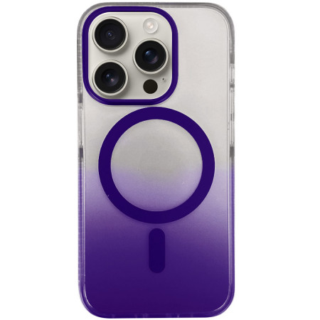 Чехол-силикон Shadow  iPhone 14 Pro (with MagSafe) (Purple)