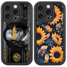 Чехол-силикон Prestige для iPhone 15 Pro Max (Dollar)