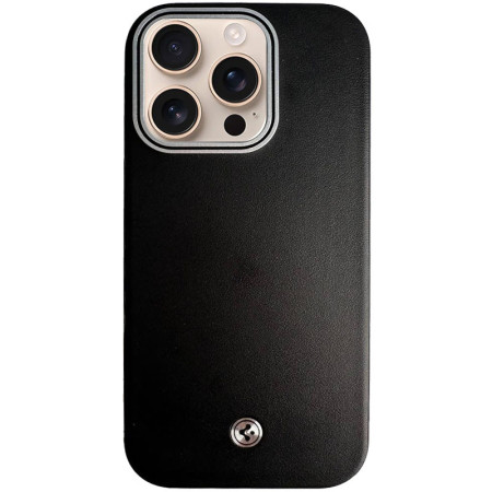 Чехол-силикон PC Leather SGP with Magsafe Carbon для Apple iPhone 15 Pro Max, Grey