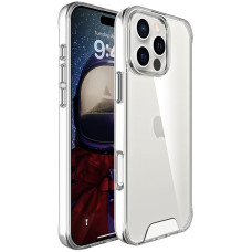 Чехол-силикон Space Case with MagSafe Apple iPhone 16 Pro Прозрачный
