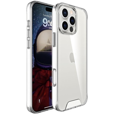 Чехол-силикон Space Case with MagSafe Apple iPhone 16 Pro Прозрачный