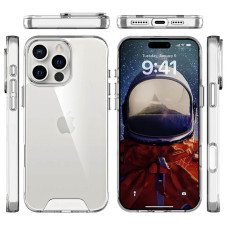 Чехол-силикон Space Case with MagSafe Apple iPhone 16 Pro Прозрачный