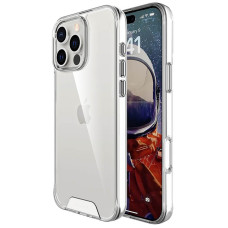 Чехол-силикон Space Case with MagSafe Apple iPhone 16 Pro Прозрачный