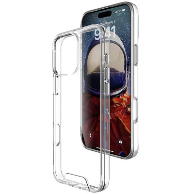 Чехол-силикон Space Case with MagSafe Apple iPhone 16 Pro Прозрачный