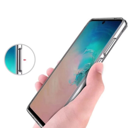 Чехол-силикон Space Case transparent Samsung S24 / S25  Прозрачный