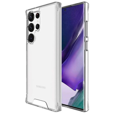 Чехол-силикон Space Case transparent Samsung S25 Ultra Прозрачный