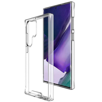 Чехол-силикон Space Case transparent Samsung S25 Ultra Прозрачный