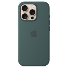Чехол-силикон оригинал Full Soft Matte with MagSafe and Animation iPhone 16 Pro Max, Lake green