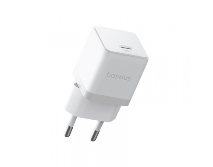 Мережеве зарядний пристрій Baseus Palm Type-C 30W (P10111605213-00) White