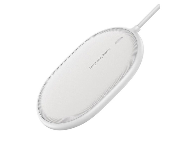 Беспроводная зарядка Baseus Light Magnetic Wireless Charger 15W (WXQJ-02) (Белый  White)