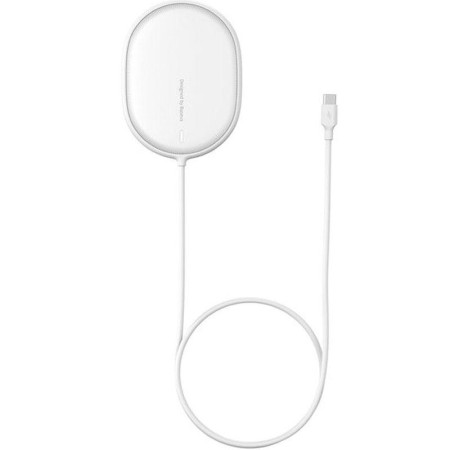 Беспроводная зарядка Baseus Light Magnetic Wireless Charger 15W (WXQJ-02) (Белый \ White)