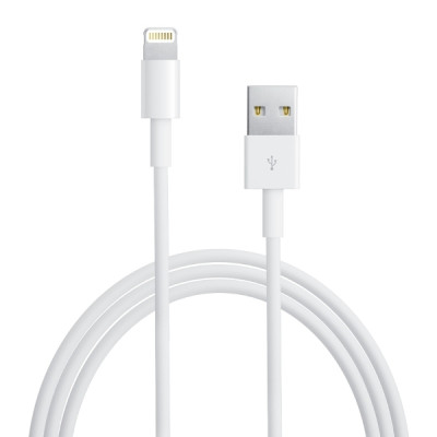 Кабель USB Apple Foxconn Lightning (1 m) MD818, i6, High Copy