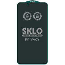 Захисне Скло SKLO 5D Privacy iPhone 14/13/13 Pro/16e, чорний