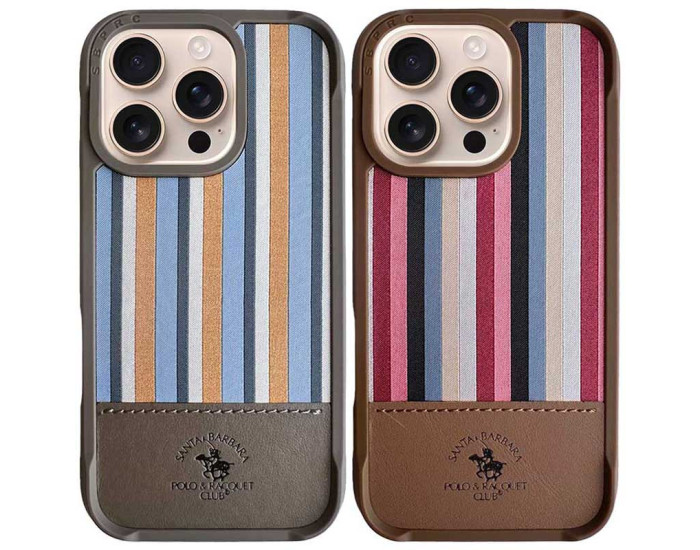 Чехол-силикон оригинал Polo Santa Barbara Isaac для Apple iPhone 16 Pro Max Champagne Gold  