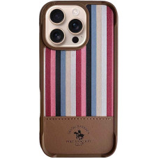 Чехол-силикон оригинал Polo Santa Barbara Isaac для Apple iPhone 16 Pro Max Champagne Gold  