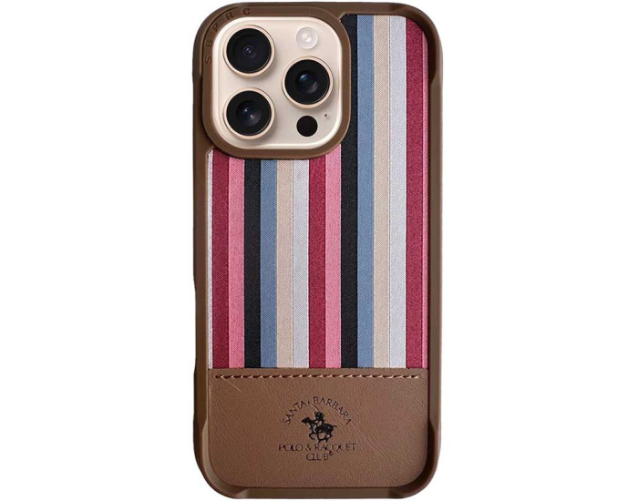 Чехол-силикон оригинал Polo Santa Barbara Isaac для Apple iPhone 16 Pro Max Champagne Gold  