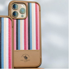 Чехол-силикон оригинал Polo Santa Barbara Isaac для Apple iPhone 16 Pro Max Champagne Gold  