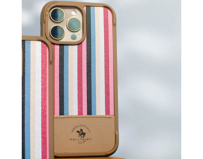 Чехол-силикон оригинал Polo Santa Barbara Isaac для Apple iPhone 16 Pro Max Champagne Gold  