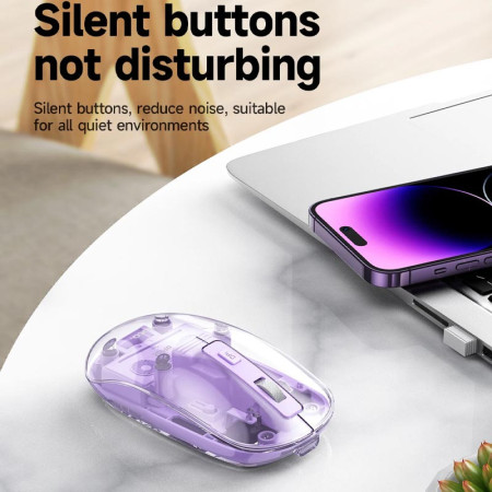 Мышь проводная Hoco GM29 Romantic purple