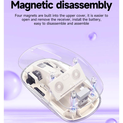 Мышь проводная Hoco GM29 Esteem Белый