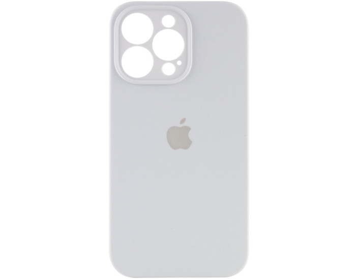 Чехол-силикон Full Camera Protective (AA) для Apple iPhone 16 Pro Max (Белый / White)
