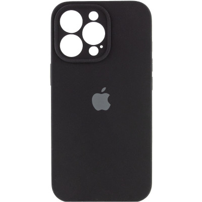 Чохол-силікон Full Camera Protective (AA) для Apple iPhone 16 Pro Max (Чорний / Black)