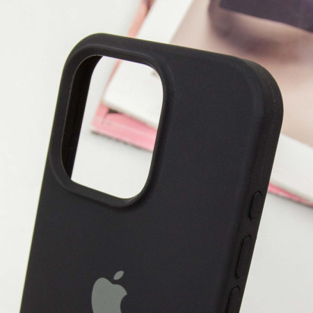 Чехол-силикон Case Full Protective iPhone 16 Pro Max (Черный / Black)