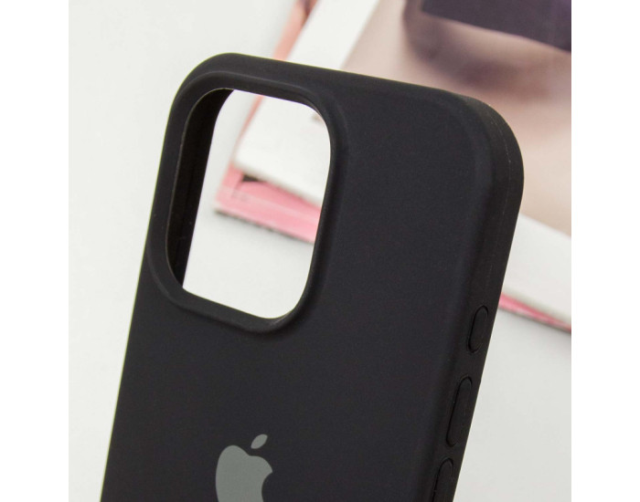 Чехол-силикон Case Full Protective iPhone 16 Pro Max (Черный / Black)