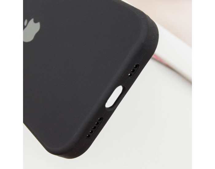 Чехол-силикон Case Full Protective iPhone 16 Pro Max (Черный / Black)