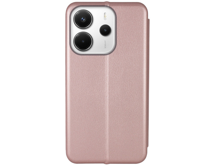 Чохол-книга Classy Xiaomi Redmi Note 14 4G, Rose Gold