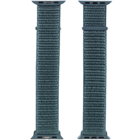 Ремешок для Apple Watch Nylon Loop Series 38/40/41/42 mm (Зеленый / Pine green)