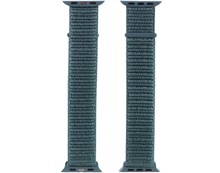 Ремешок для Apple Watch Nylon Loop Series 38/40/41/42 mm (Зеленый / Pine green)