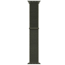 Ремінець для Apple Watch Nylon Loop Series 38/40/41/42 mm (Зелений / Cargo Khaki)