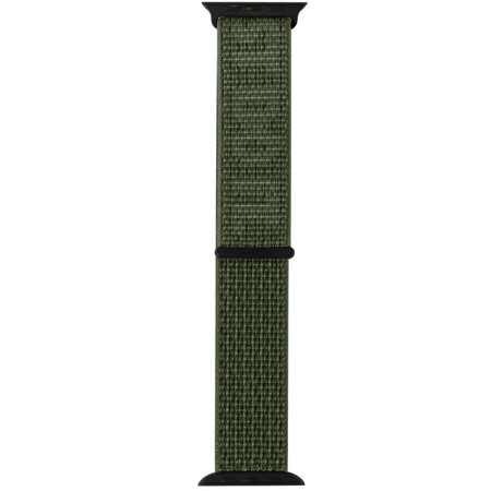 Ремешок для Apple Watch Nylon Loop Series 42/44/45/46/49mm (Зеленый / Sequoia)