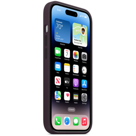 Чехол-силикон Case Full Protective iPhone 16 Pro Max (Фиолетовый / Elderberry)