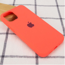 Чехол-силикон оригинал Full Soft Matte iPhone 16 Pro Max (Арбузный / Watermelon Red)