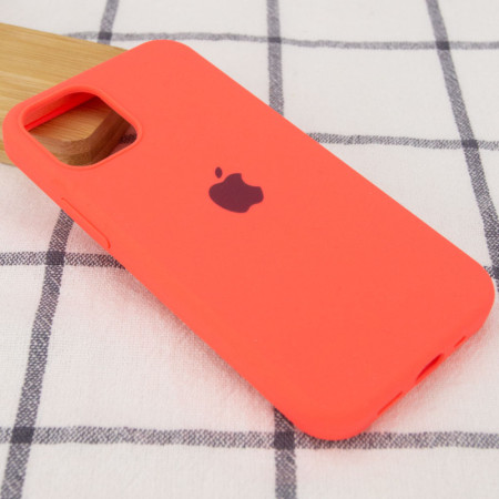 Чехол-силикон Case Full Protective iPhone 16 Pro Max (Арбузный / Watermelon Red)