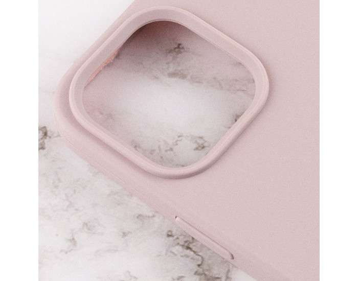 Чехол-силикон Case Full Protective iPhone 16 Pro Max (Серый / Lavender)